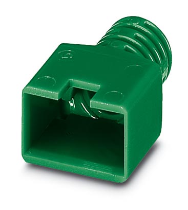 VS-08-KS/GN    RJ45 bend protection sleeve, for pin insert VS-08-ST-RJ45, cable cross section up to 6 mm, color: green