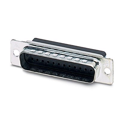 VS-25-ST-DSUB-CD-B    D-SUB contact carrier, shell size 3, for 25 signal contacts, contact type pin, for crimp contacts, straight, fixing with a 3 mm