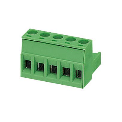 MSTB 2,5/ 5-ST-5,08 AU    Plug component, Nominal current: 12 A, Nom. voltage: 250 V, Pitch: 5.08 mm, Number of positions: 5, Connection type: Screw c