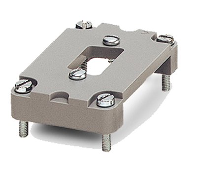 HC-B 6-ADP/1 DSUB 9    D-SUB adapter plate, for one D-SUB connector, no. of positions 9, housing series HC-B 6...