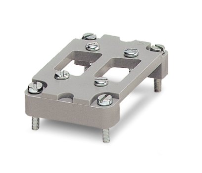 HC-B 6-ADP/2 DSUB 9    D-SUB adapter plate, for two D-SUB connectors, no. of positions 9, housing series HC-B 6...