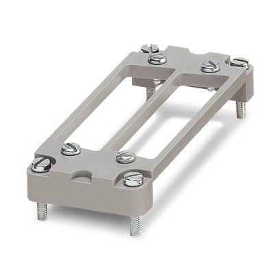 HC-B 16-ADP/2 DSUB 37    D-SUB adapter plate, for two D-SUB connectors, no. of positions 37, housing series HC-B 16...