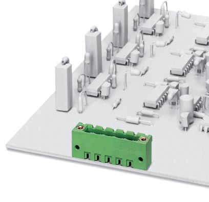 MSTBV 2,5/ 5-GF-5,08 BK AU    Header, Nominal current: 12 A, Nom. voltage: 250 V, Pitch: 5.08 mm, Number of positions: 5, Color: black, Assembly: Sold