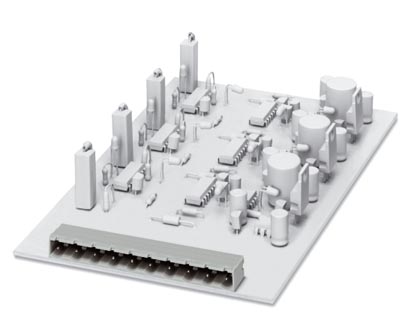 GMSTBA 2,5/ 3-G GY    Header, Nominal current: 12 A, Nom. voltage: 400 V, Pitch: 7.5 mm, Number of positions: 3, Color: gray, Assembly: Soldering
