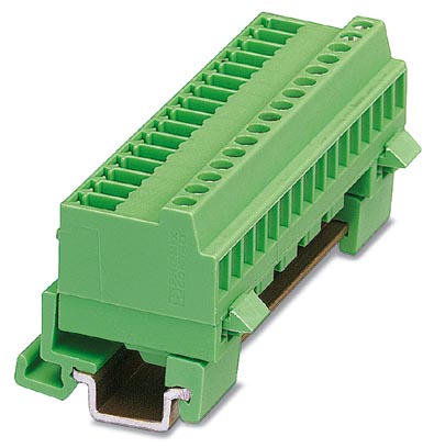 MCVK 1,5/ 3-G-3,81    Plug component, Nominal current: 8 A, Nom. voltage: 160 V, Pitch: 3.81 mm, Number of positions: 3, Assembly: DIN rail
