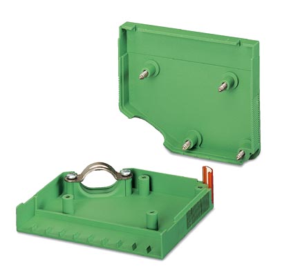 KGS-PC 4/ 9    Cable housing for PCB connectors, Pitch: 7.62 mm, Number of positions: 9, Dimension a: 70.38 mm, Color: green