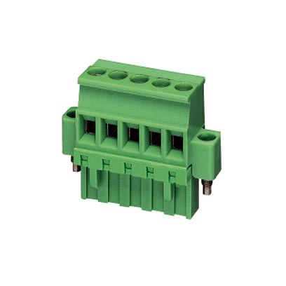 MVSTBR 2,5/ 5-STF-5,08 ABGY AU    Plug component, Nominal current: 12 A, Nom. voltage: 250 V, Pitch: 5.08 mm, Number of positions: 5, Connection type: