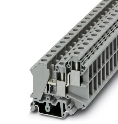 UK 10-TWIN    1-level terminal block with double connection on one side, cross section: 0.5 - 10 mm?