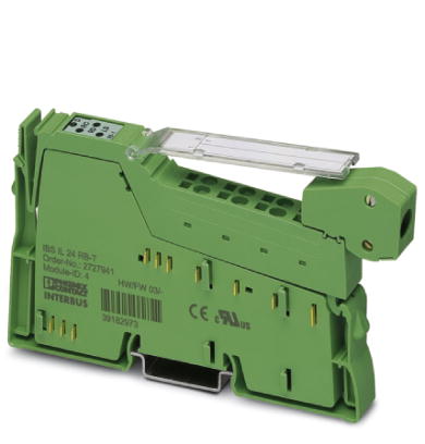 IBS IL 24 RB-T-PAC    INTERBUS branch terminal, complete with accessories (plug connector and labeling field), with remote bus stub line, 24 V DC