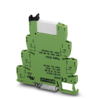 PLC-RSC-125DC/21    PLC relay, consisting of basic terminal block PLC-BSC.../21 with screw connectio