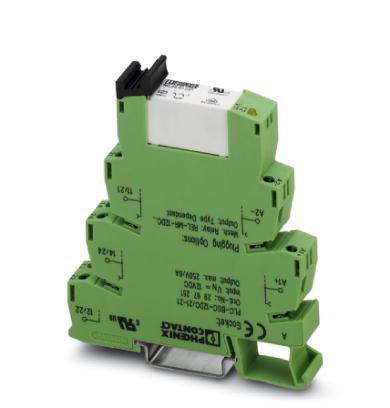 PLC-RSC- 12DC/21-21AU    PLC relay, consisting of base terminal block PLC-BSC.../21 with screw conne