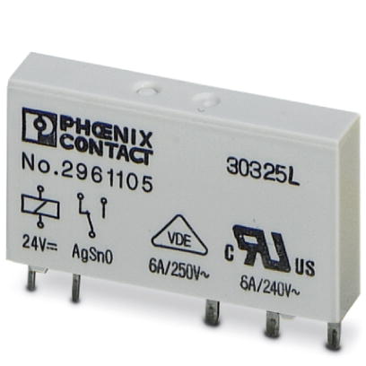 REL-MR- 18DC/21AU    Pluggable miniature relay, with multi-layer contact, 1 PDT, input voltage 18 V DC