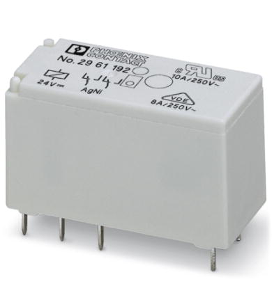 REL-MR-230AC/21-21    Pluggable miniature relay, with power contact, 2 PDT, coil voltage 230 V AC