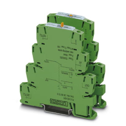 PLC-SC-S/H    PLC-RELAY with integrated switch (actuation: Manual) with screw connection, for mounti