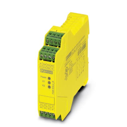 PSR-SCP- 24UC/ESL4/3X1/1X2/B    1 or 2-channel safety relay for light barriers, emergency-stop and p