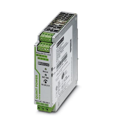QUINT-PS/1AC/24DC/ 3.5    Tragschienen-Stromversorgung 24 V DC/3,5 A, primar getaktet, 1-phasig. Mit der SFB Technology (Selective Fuse Breaking Techn