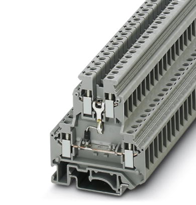 UKK 5-2R/NAMUR    Double-level terminal block, with preassembled resistors