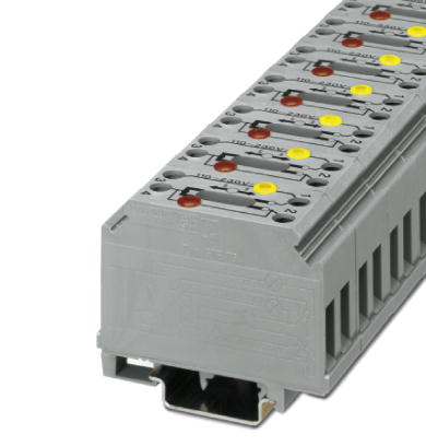 GTF 76/230    Ground disconnect terminal block with screw connection, voltage 110 - 250 V AC/DC, cur