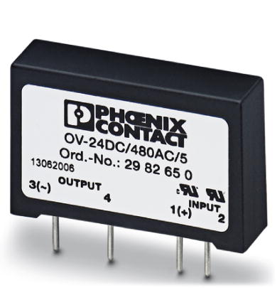 OV-24DC/480AC/5    Solid-state relay, for signal amplification and isolation of the control and load