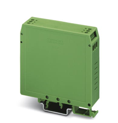UEGM 22,5    Electronic housing, for PCB insertion, fully equipped with 3 screw or 6 tab connections per side