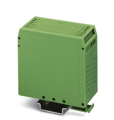UEGM 40/1    Electronic housing, for PCB insertion, fully equipped with 3 screw or 6 tab connections per side
