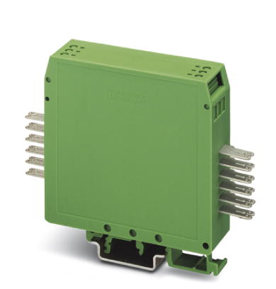 UEGM 25-FS/FS    Electronic housing, for PCB insertion, fully equipped with 3 screw or 6 tab connections per side
