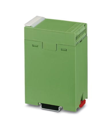 EG 45-GP/ABS GY    Housing base, with snap foot and test opening with side cover
