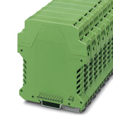 ME 17,5 UT/FE BUS/10 KMGY    Housing base, 10-position integrated cross connector for parallel through contacting