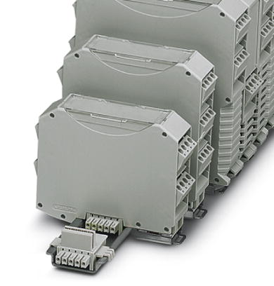 ME MAX 22,5 G 2-2 BK    Electronic housing, design width 22.5 mm, housing enclosed, with two connection levels per side, 16-pos. (4 x 4 positions), co