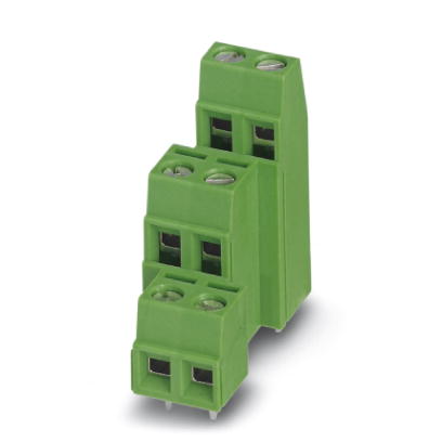 MK3DSN 1,5/ 2-5,08    PC terminal block, Nominal current: 10 A, Nom. voltage: 250 V, Pitch: 5.08 mm, Number of positions: 2, Type of connection: Screw
