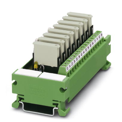 UM 45- 8RM/MR-G24/1/PLC    VARIOFACE COMPACT LINE, output module with 8 miniature relays, 1 N/O cont