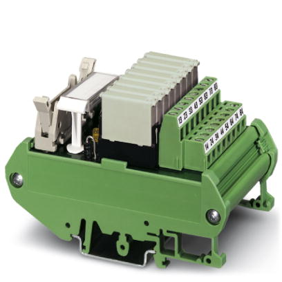 UMK- 8 RM/MR-G24/ 1/PLC    VARIOFACE output module, with 8 miniature relays, 1 N/O contact each, plu