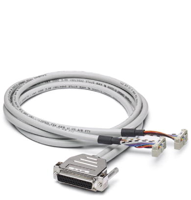 CABLE-D25SUB/B/2X14/100/TU812    Splitting cable for ABB S800 I/O, cable length 1 m