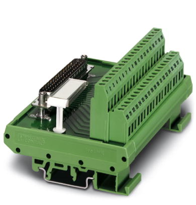 FLKM-D15 SUB/S    VARIOFACE module, with screw connection and D-Subminiature pin strip, for mounting on NS 35/7.5 or NS 32, 15-pos.