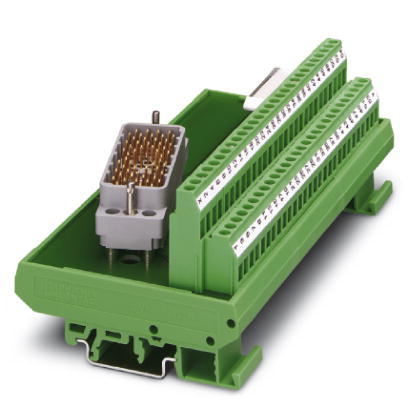 UMK- EC56/56-XOL    VARIOFACE module, for ELCO plug connector, for mounting on NS 35/7.5 or NS 32, w