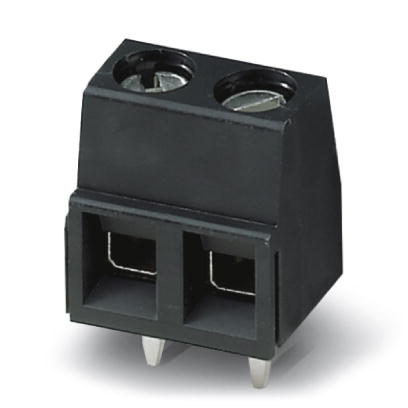 MKDSN 1,5/ 2 HT BK    PC terminal block, Nominal current: 13.5 A, Nom. voltage: 200 V, Pitch: 5 mm, Number of positions: 2, Type of connection: Screw