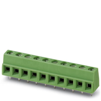 MKDSN 1,5/ 2    PC terminal block, Nominal current: 13.5 A, Nom. voltage: 250 V, Pitch: 5 mm, Number of positions: 2, Type of connection: Screw connec