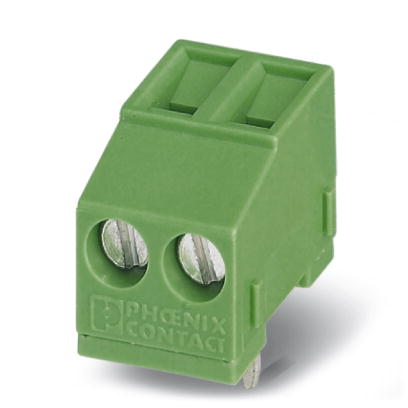 MKDSFW 1,5/ 2    PC terminal block, Nominal current: 17.5 A, Nom. voltage: 250 V, Pitch: 5 mm, Number of positions: 2, Type of connection: Screw conne
