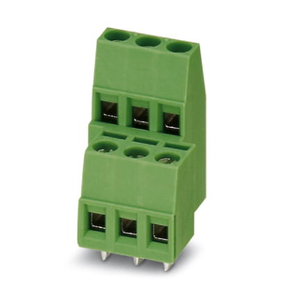 MKKDS 1,5/ 3    PC terminal block, Nominal current: 17.5 A, Nom. voltage: 250 V, Pitch: 5 mm, Number of positions: 3, Type of connection: Screw connec