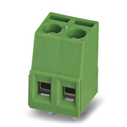 MKDS 1,5/ 2-B-5,08    PC terminal block, Nominal current: 17.5 A, Nom. voltage: 250 V, Pitch: 5.08 mm, Number of positions: 2, Type of connection: Scr