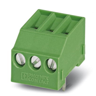 MKDSFW 3/ 3    PC terminal block, Nominal current: 24 A, Nom. voltage: 250 V, Pitch: 5 mm, Number of positions: 3, Type of connection: Screw connectio