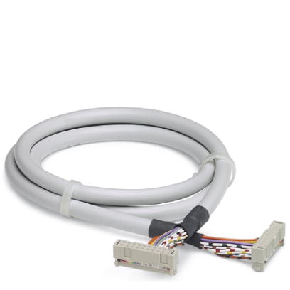 FLK 26/EZ-DR/ 800/KONFEK    Round cable set, with two 26-pos. socket strips (1:1 connection), cable length: 8 m