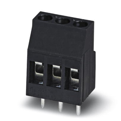 MKDS 3/ 2-B-5,08 BK    PC terminal block, Nominal current: 24 A, Nom. voltage: 250 V, Pitch: 5.08 mm, Number of positions: 2, Type of connection: Scre