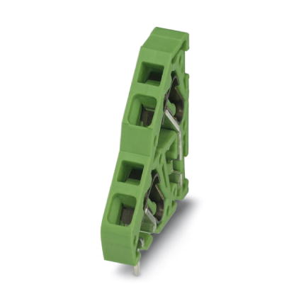 ZFKKDS 2,5-5,08 L    PC terminal block, Nominal current: 17.5 A, Nom. voltage: 250 V, Pitch: 5.08 mm, Number of positions: 1, Type of connection: Spri