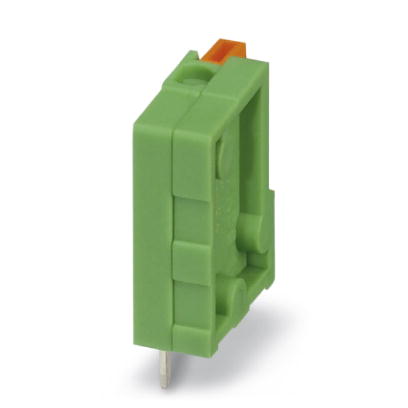 FFKDSA1/V-5,08    PC terminal block, Nominal current: 6 A, Nom. voltage: 63 V, Pitch: 2.54 mm, Number of positions: 1, Assembly: Soldering, Conductor/