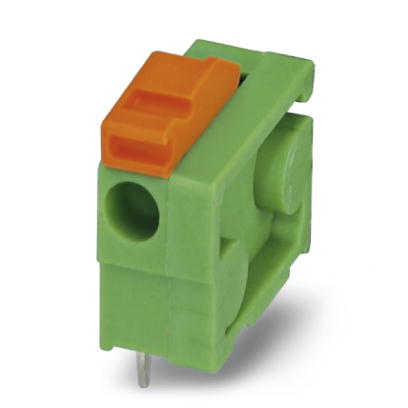 FFKDSA1/H-6,35    PC terminal block, Nominal current: 12 A, Nom. voltage: 160 V, Pitch: 3.81 mm, Number of positions: 1, Conductor/PCB connection dire