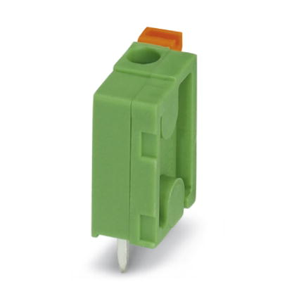 FFKDSA1/V-6,35    PC terminal block, Nominal current: 12 A, Nom. voltage: 160 V, Pitch: 3.81 mm, Number of positions: 1, Assembly: Soldering, Conducto