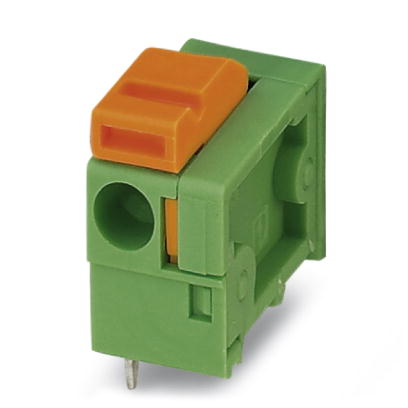 FFKDSA1/H1-7,62    PC terminal block, Nominal current: 15 A, Nom. voltage: 250 V, Pitch: 7.62 mm, Number of positions: 1, Conductor/PCB connection dir