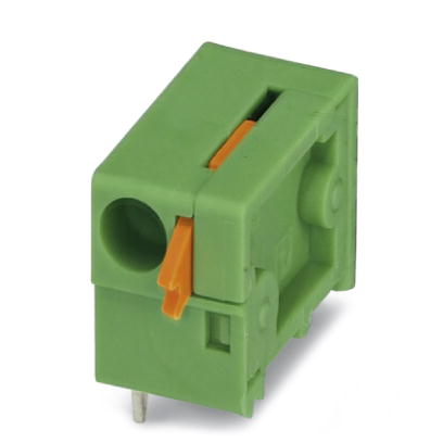FFKDSA1/H2-7,62    PC terminal block, Nominal current: 15 A, Nom. voltage: 250 V, Pitch: 7.62 mm, Number of positions: 1, Conductor/PCB connection dir