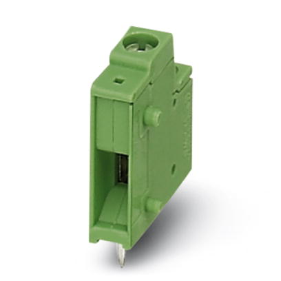 KDS 2,5 BU    PC terminal block, Nominal current: 24 A, Nom. voltage: 250 V, Pitch: 5 mm, Number of positions: 1, Type of connection: Screw connection